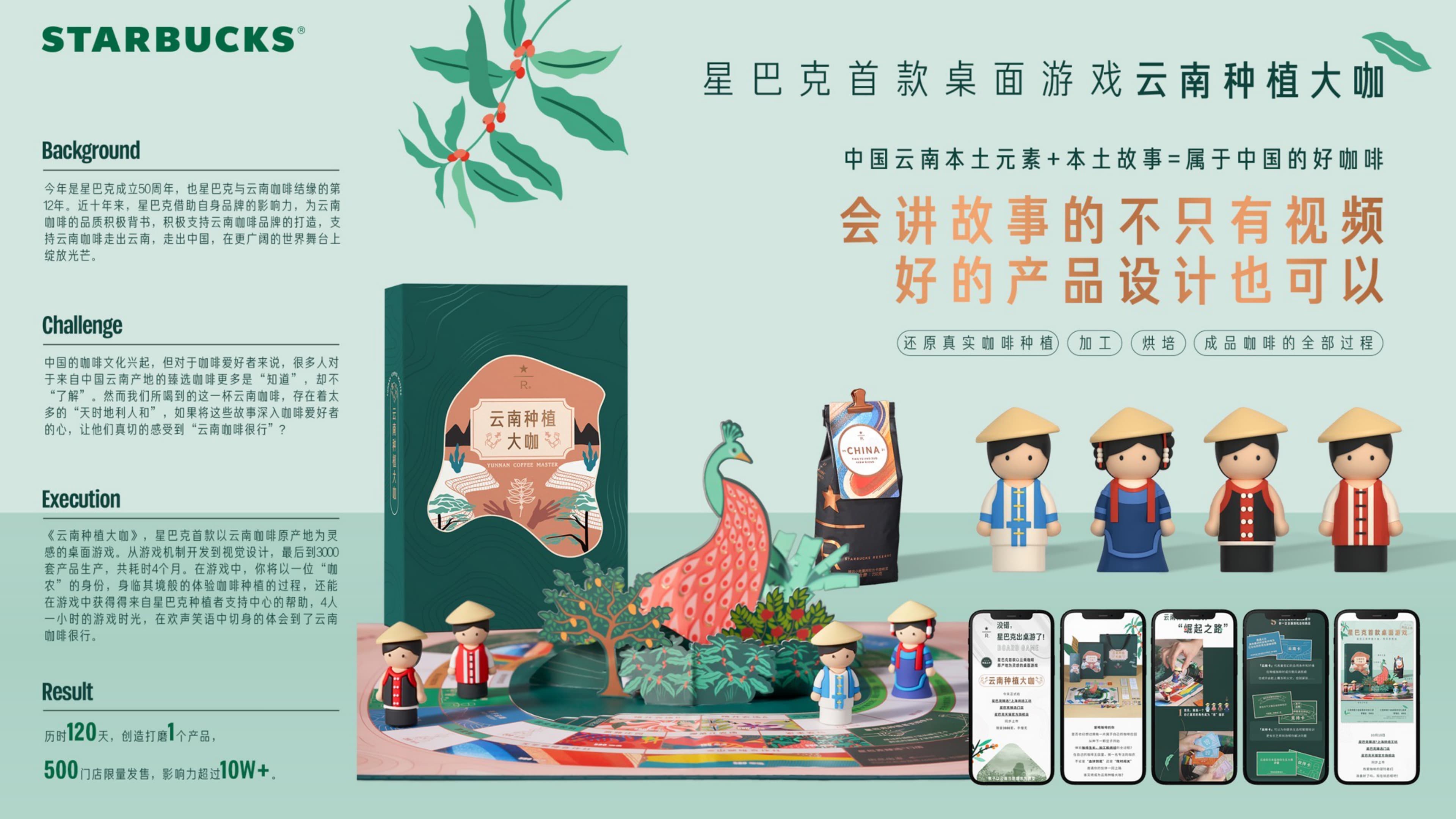 星巴克《云南种植大咖》桌面游戏